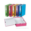 Custom printing logo file holder/box file for office/promotion